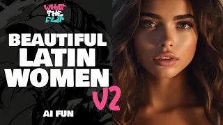 Beautiful Latin Women (AI Art) - Let me know your favourite
