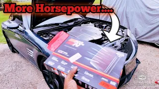 Chrysler Crossfire Gains More Horsepower with this k&N Air filter.....