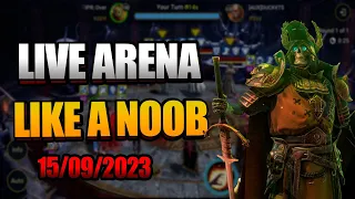 Raid Shadow Legends - Dropping Doc Marroe's points in Live Arena (Docmarroe) 15/09/2023