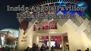 Inside Angola Pavilion at Dubai Expo 2020, UAE