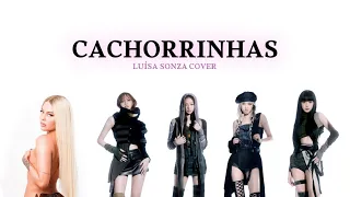 BLACKPINK - Cachorrinhas (Cover AI - Lyrics Video)