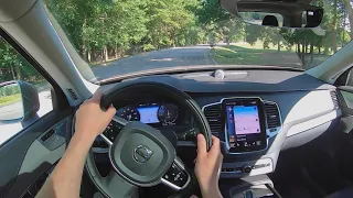 2020 Volvo XC90 T8 Inscription - POV Test Drive (Binaural Audio)