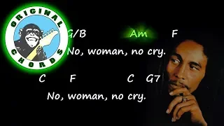 Bob Marley - No Woman No Cry - Chords & Lyrics