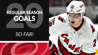Sebastian Aho's First 20 Goals of 22/23 NHL Regular Season