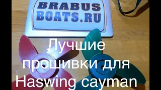 HASWING CAYMAN C НОВЫМИ прошивками и ВИНТАМИ! и 200 ЛИТРОВ БЕНЗИНА каждый ГОД!