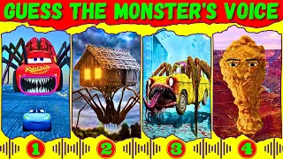 Guess Monster Voice McQueen Eater, Spider House Head, Car Eater, Gegagedigedagedago Coffin Dance