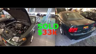 2001 mustang bullitt sold at auction