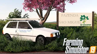 FOMOS CONHECER A FAZENDA SÃO MIGUEL NO MATO GROSSO + APRESENTAÇÃO || FARMING SIMULATOR 19 || G29
