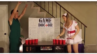 How to Play "BEER PONG" by the Game Doctor (Drinking Game)