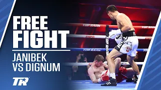 Janibek Wins 1st World Title | Janibek Alimkhanuly and Danny Dignum | FREE FIGHT