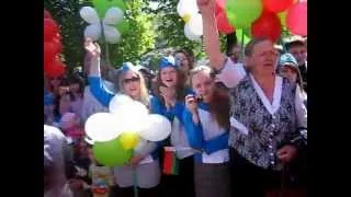 Парад в Минске 9 мая 2012