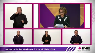 Primer Debate Presidencial 2024 (07/04/2024)