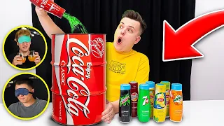 STOWRZYLIŚMY WŁASNĄ COCA-COLE Z EKIPĄ *test na ślepo*