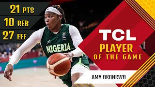 Amy Okonkwo (21 PTS) | TCL Player Of The Game | SEN v NGR | FIBA Women's OQT 2024