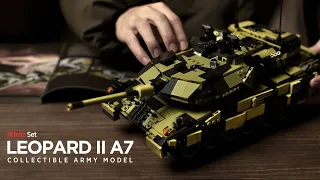 Nifeliz Leopard II A7 -- A Rewarding Building Set for Military Enthusiasts