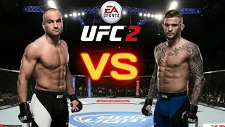 UFC 2 - Eddie Alvarez vs Dustin Poirier