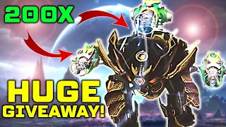 Huge Giveaway! 100x FENGBAO & 100x LEIMING New Weapons + Effective Builds | War Robots WR