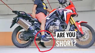 SHORT RIDERS Tall Motorcycles - Tips n Tricks