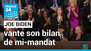 Discours de Biden sur l'état de l'Union : le président américain vante son bilan de mi-mandat