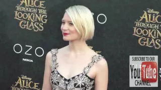 Mia Wasikowska at the Premiere Of Disney's Alice Through The Looking Glass at El Capitan Theatre in