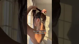 How to do a Claw Clip Bun Hairstyle!!!