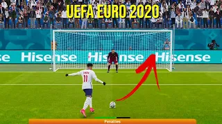 eFootball PES 2021 | Italy vs England Euro 2020 FINAL Penalty Shootout PS5 Gameplay