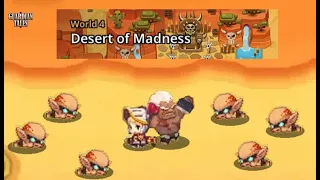 World 4: Desert of Madness (only story) [Guardian Tales]
