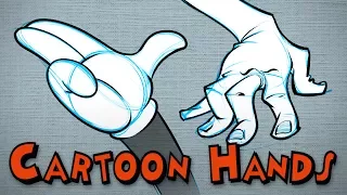 How to Draw Cartoon Hands (Comic, Cartoon, and Mickey Mouse)