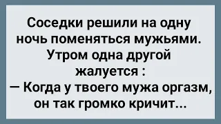 Соседки Поменялись Мужьями на Одну Ночь! Сборник Свежих Анекдотов! Юмор!