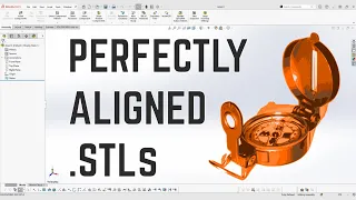 How to Align .STL Files in SolidWorks