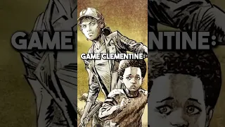 GAME CLEMENTINE VS COMIC BOOK CLEMENTINE (THE WALKING DEAD)