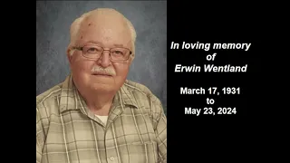 May 31, 2024 - Funeral for Erwin Wentland