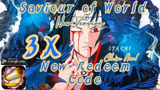 Team Hawk/Saviour Of World New Version | 3X New Redeem Code For The Month Of August!! | Naruto IDLE