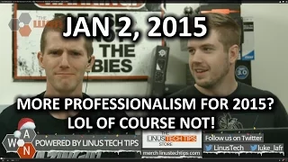 The WAN Show - GTX 960 Rumours & A New, More Professional Show for 2015?? NAH! - Jan 2, 2015