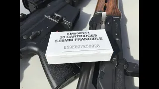 5.56x45mm, 50 FSP, XM556NT1, Frangible, Federal Ammunition