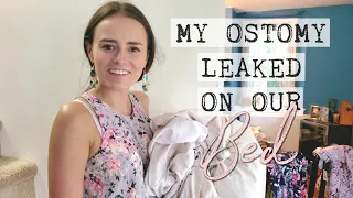 My Ostomy Bag Leaked on Our Bed! | Let's Talk IBD