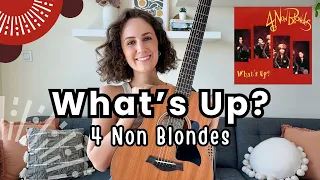 WHAT'S UP? - 4 Non Blondes (What's going on?!) Guitar Lesson Tutorial