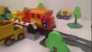 LEGO DUPLO мультик. 10508  train robbery lego duplo