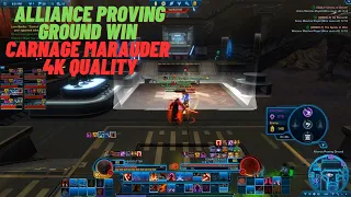 SWTOR PVP Alliance Warzone Win Carnage Marauder I hate AP PTs