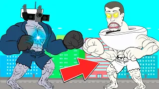 MUSCLE BOSS G-MAN VS MUSCLE BOSS CAMERAMAN!(Skibidi Toilets Animation)