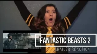 FANTASTIC BEASTS 2 THE CRIMES OF GRINDELWALD TRAILER REACTION