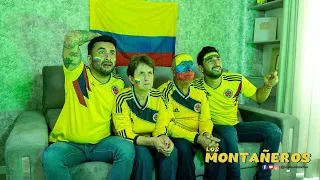 UN COLOMBIANO VIENDO FÚTBOL - LOS MONTAÑEROS