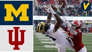 #13 Michigan vs Indiana Highlights | Week 13 | College Football 2019