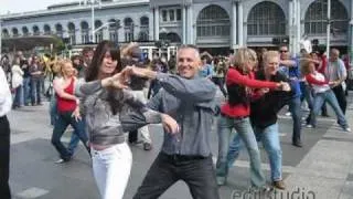 West Coast Swing Flash Mob @ Ferry Building in San Francisco - Official Video