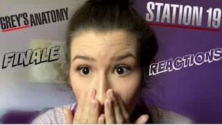 Greys Anatomy + Station 19 Finale Reaction Vlog|My first reactions + opinions!||Dailykatiexo reacts