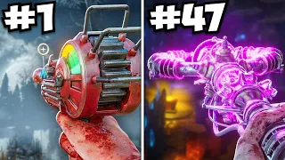 Ranking Every Zombies Wonder Weapon based on Gameplay.