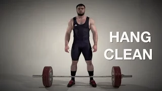 Hang CLEAN / weightlifting