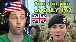 American Reacts to British Soldiers vs. American Soldiers