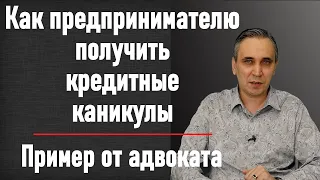 Советы адвоката Геннадия Ефремова: кредитные каникулы для ИП– как получить?