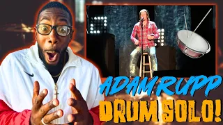 DRUMMER REACTS TO ADAM RUPP!!! | RETRO QUIN REACTS TO HOME FREE: DRUM SOLO [SPM ST15]